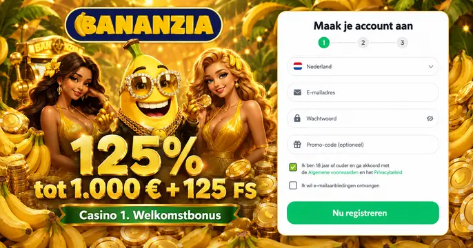 Bananzia Casino login